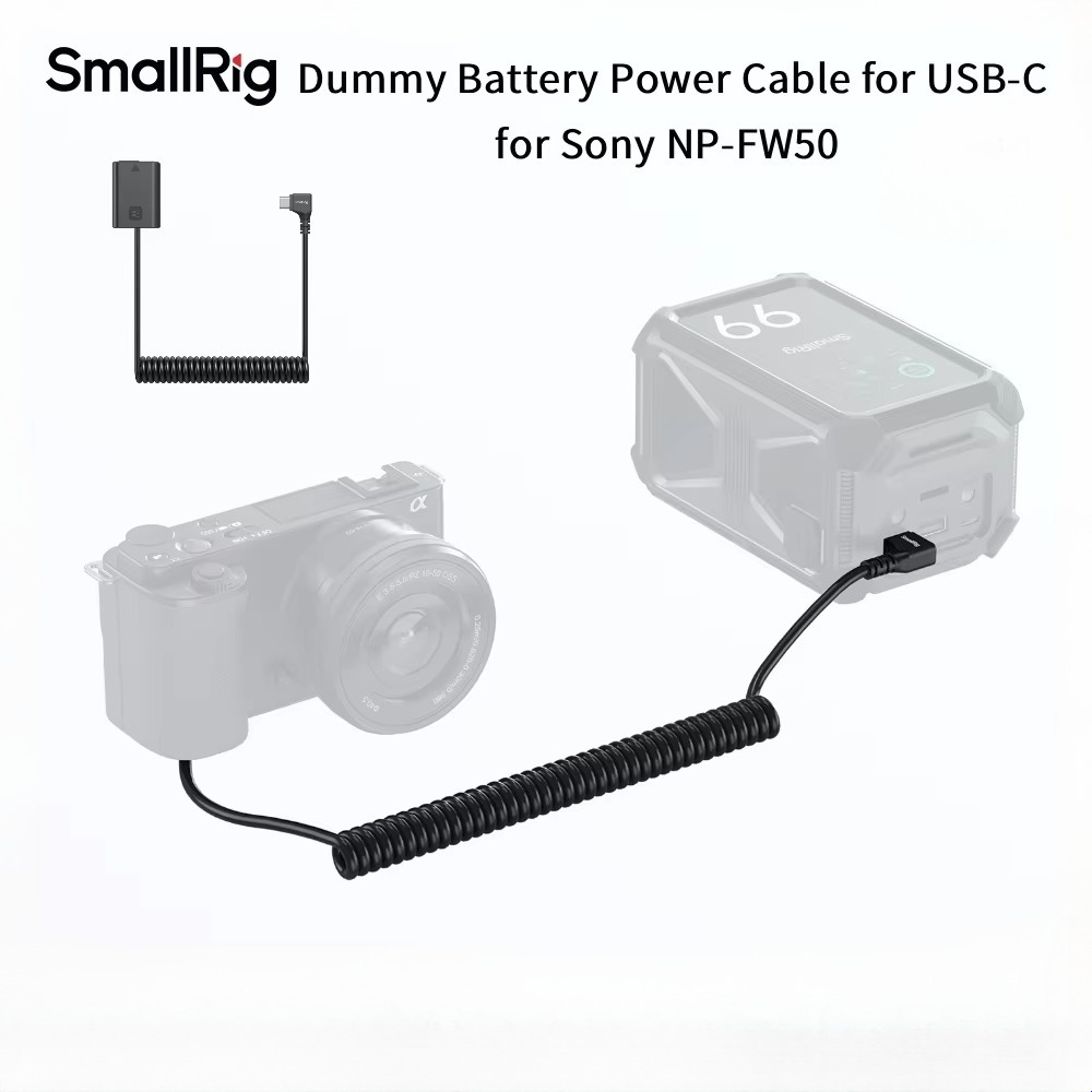 SmallRig 6542 USB-C Dummy Batt - đánh giá và giá Sony Camera Zv-E10