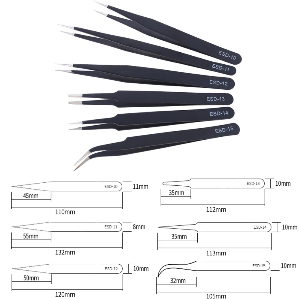 Thép Không Gỉ Chống Tĩnh Điện  - đánh giá và giá Electronics Repair Tools